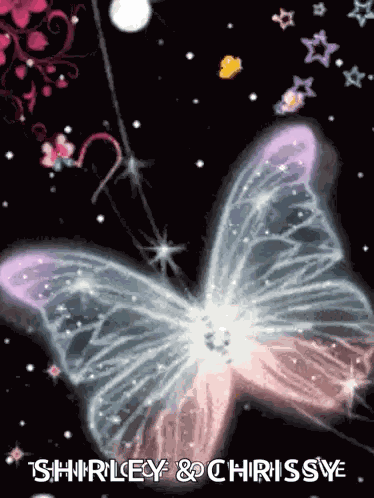 Butterflies Sparkles GIF