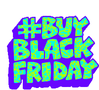 Buyblackfriday Black Businesses Matter Sticker