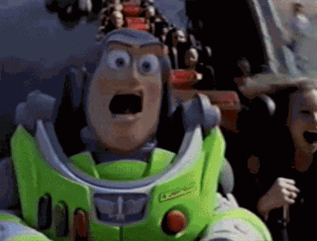 Buzz Lightyear Woody GIF