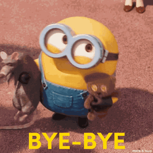 Bye-bye Bob GIF