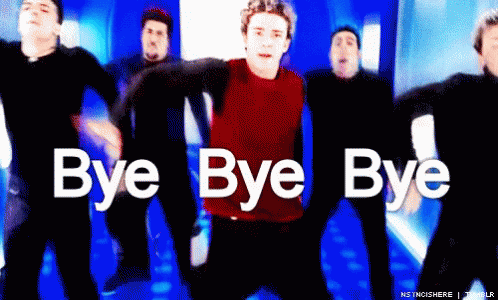 Bye Bye Bye GIF
