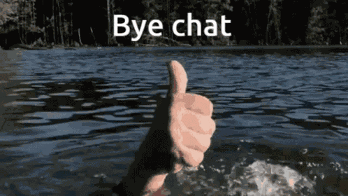 Bye Chat Drowning GIF