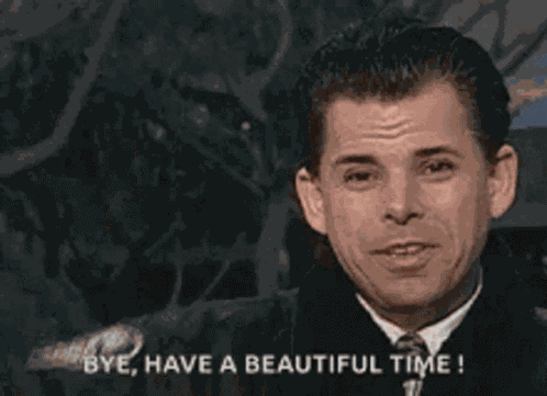 Bye Have A Beautiful Time American Dad GIF