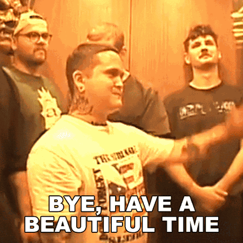 Bye Have A Beautiful Time Stateside GIF