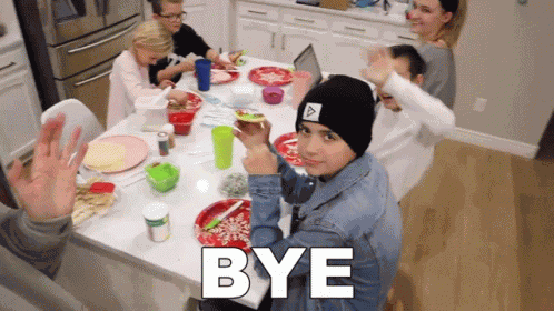 Bye This Is How We Bingham GIF