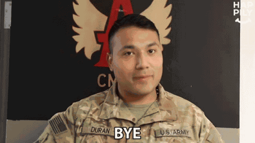 Bye Waving GIF