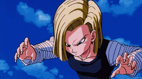 C18 Dragon Ball GIF