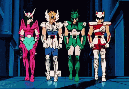 Caballeros Del Zodiaco GIF