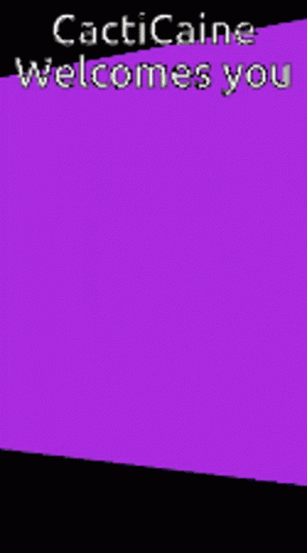 Cacti Caine Welcome GIF