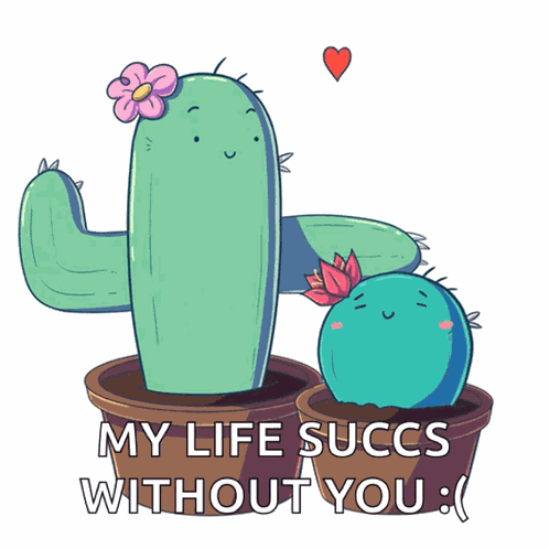 Cactus Love GIF