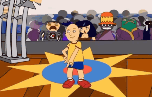 Caillou Caillou Grounded GIF