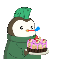 Cake Birthday Sticker