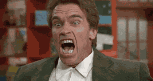 Cala A Boca Arnold Schwarzenegger GIF