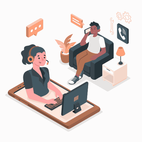 Call Center GIF
