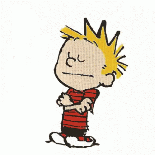 Calvin And Hobbes Explode GIF
