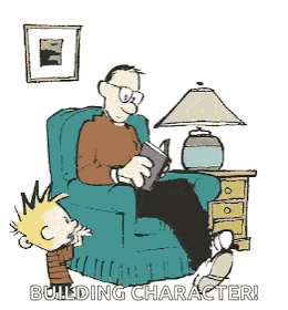 Calvin And Hobbes Monsters GIF