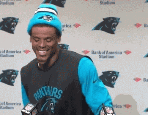 Cam Newton Panthers GIF