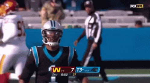 Cam Newton Superman GIF