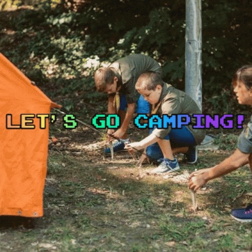 Camping GIF