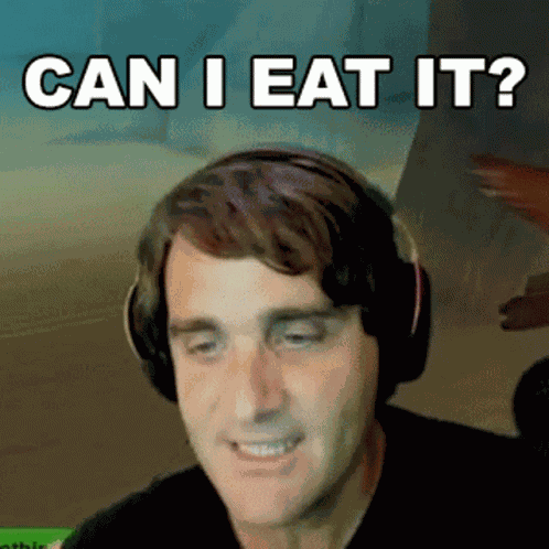 Can I Eat It Mark Chernesky GIF