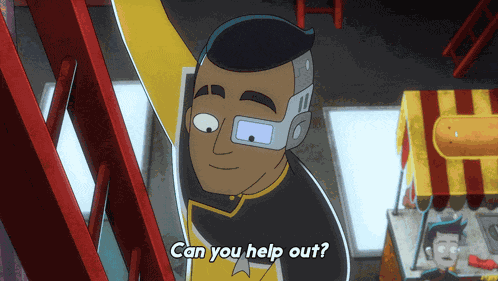 Can You Help Out Ensign Samanthan Rutherford GIF