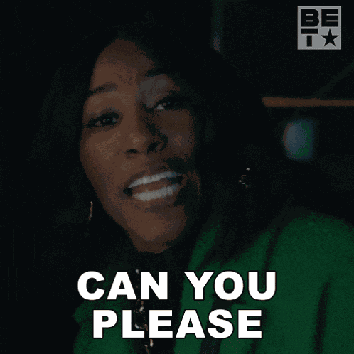 Can You Please Shut Up Diarra Brickland GIF