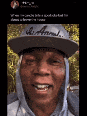 Candle Tells A Good Joke GIF