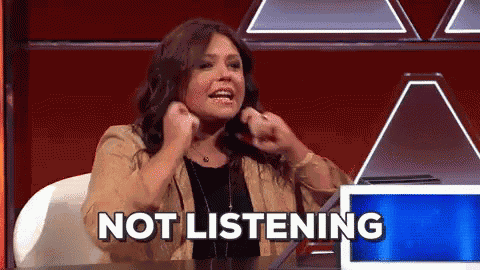 Can'T Hear You GIF