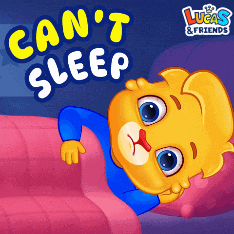 Cant Sleep No Sleep GIF