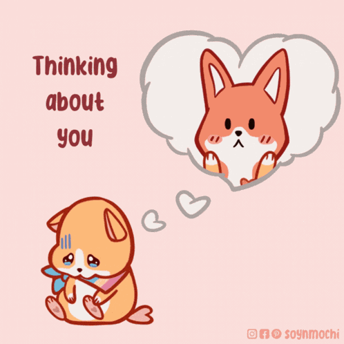 Cant-stop-thinking-of-you I-think-about-you-all-the-time GIF
