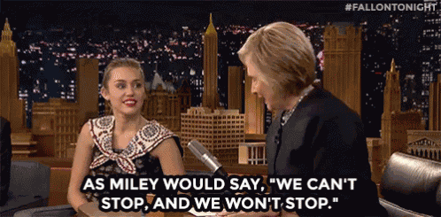 Can'T Stop Won'T Stop GIF