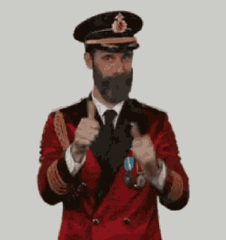 Captain Approve GIF