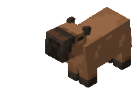 Capybara Minecraft Sticker