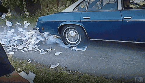 Car Burn Out GIF