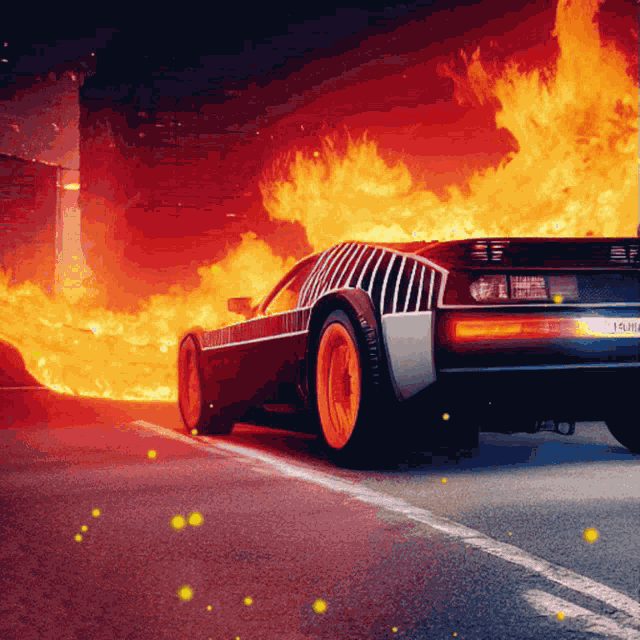 Car Fire GIF