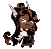 Caramel Arrow Cookie Sticker