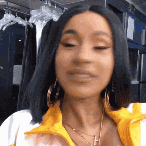 Cardi B Pose GIF