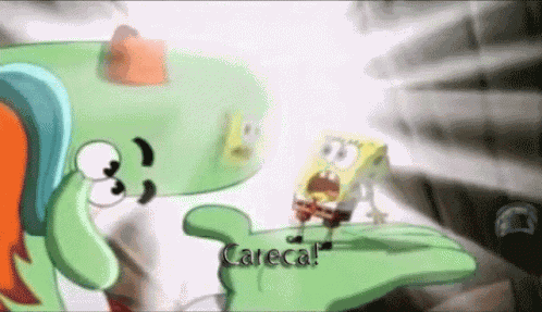 Careca Sponja Bob GIF