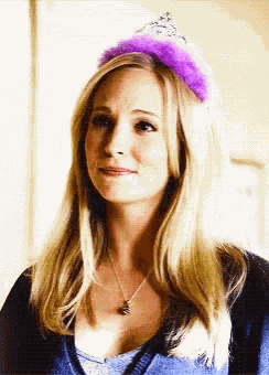 Caroline Forbes Tvd GIF