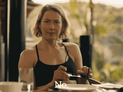 Carrie Coon The White Lotus GIF