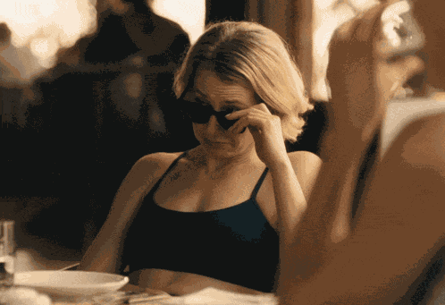 Carrie Coon The White Lotus GIF