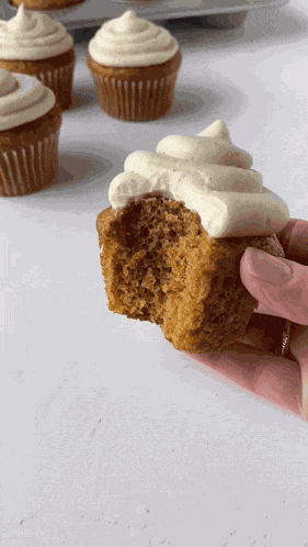 Carrot Cake Cupcakes Dessert GIF