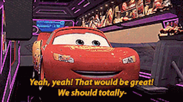 Cars Lightning Mcqueen GIF