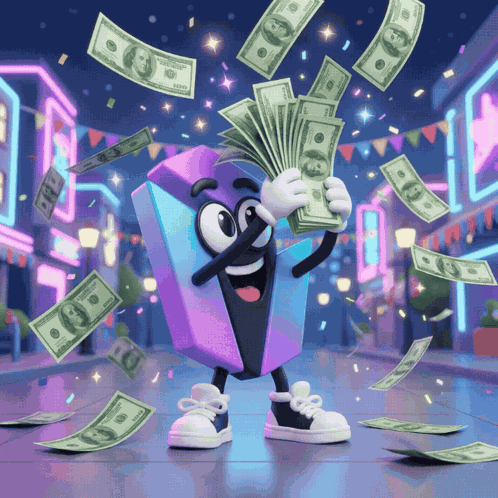 Cash Dollars GIF