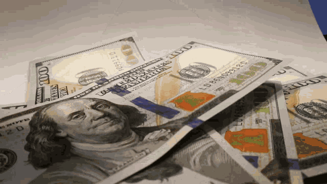 Cash Stack Dollars GIF