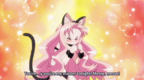 Cat Anime GIF