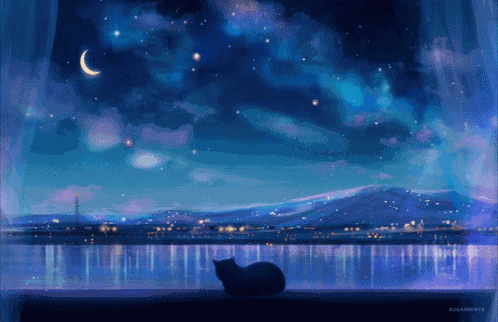 Cat Background GIF