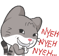 Cat Diragana Sticker