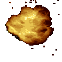 Cat Explode Cat Shake Sticker