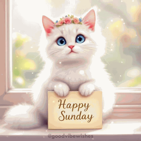 Cat Good Morning GIF